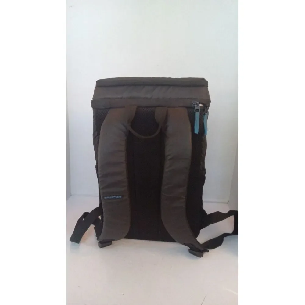SPARTER Backpack Cooler Insulated Leak Proof 30 Cans Capacity Black ( SP-9856-02